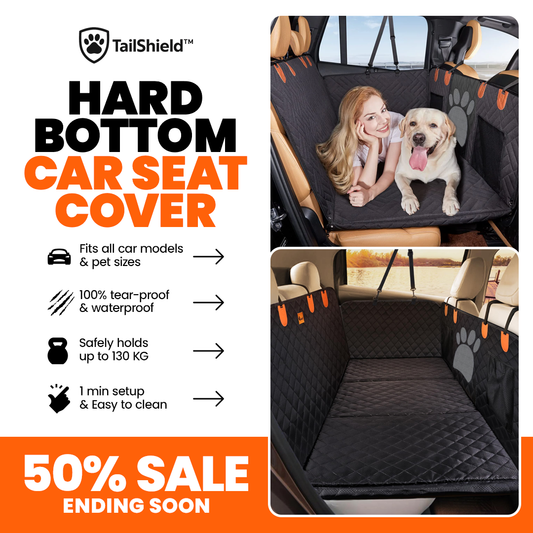 TailShield™ - Hard Bottom Dog Car Seat Protector