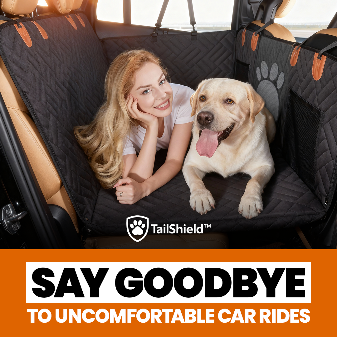 TailShield™ - Hard Bottom Dog Car Seat Protector