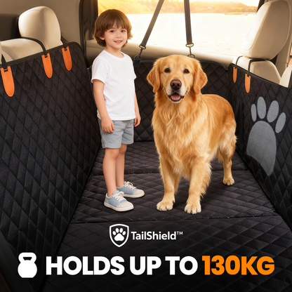 TailShield™ - Hard Bottom Dog Car Seat Protector
